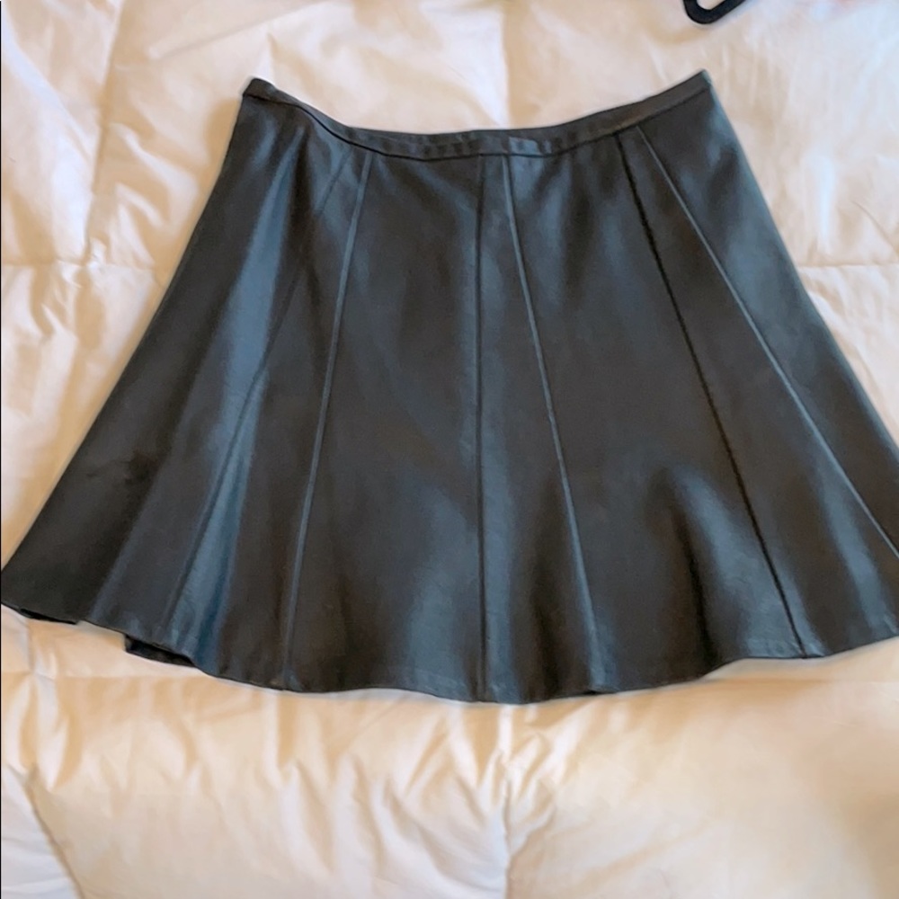 The Limited Faux Leather Skirt